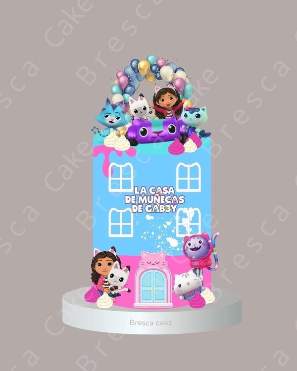 CAKE LA CASA DE MUÑECAS
