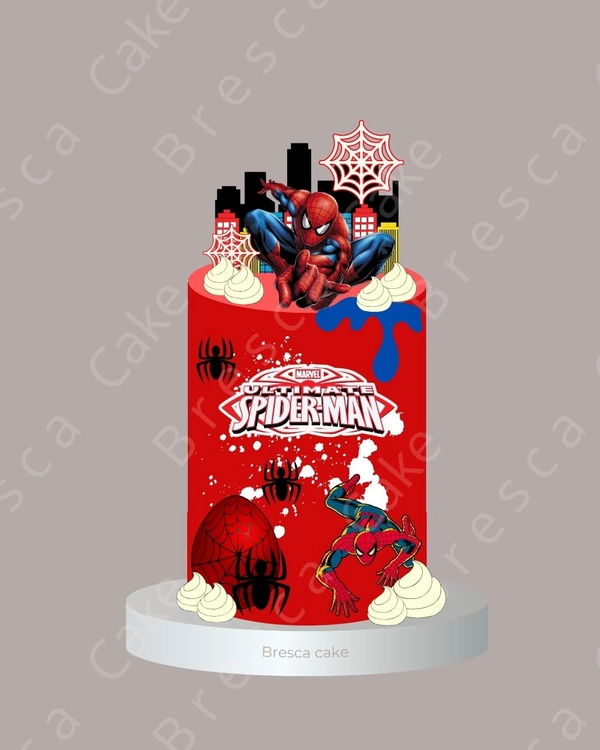 CAKE SPIDERMAN