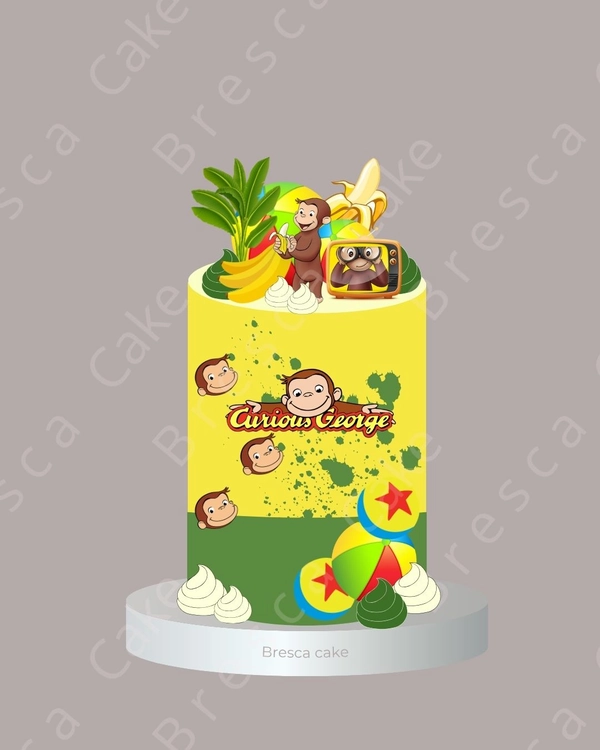 CAKE GEORGE EL CURIOSO