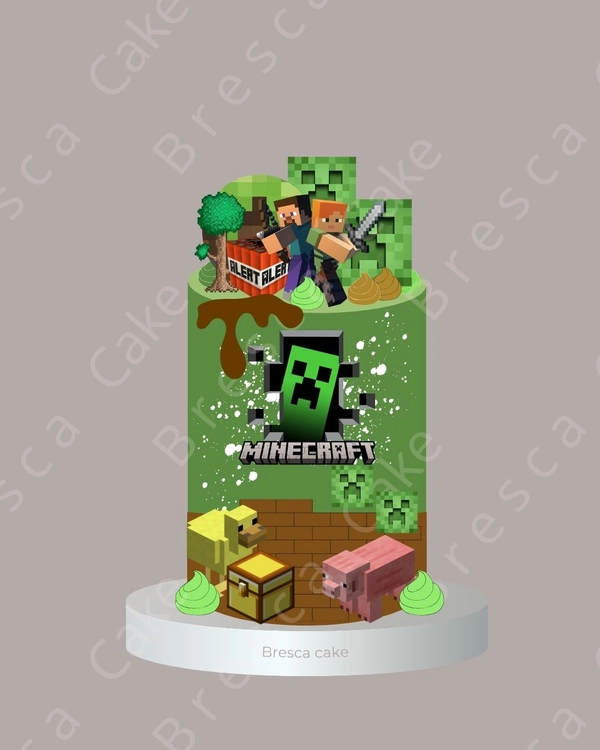 CAKE MINECRAFT
