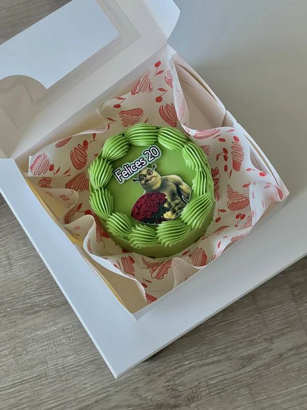 MINI CAKE VINTAGE SHREK