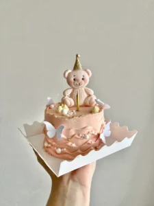 MINI CAKE PEQUEÑO ANIMAL OSO