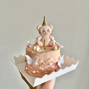 MINI CAKE PEQUEÑO ANIMAL OSO