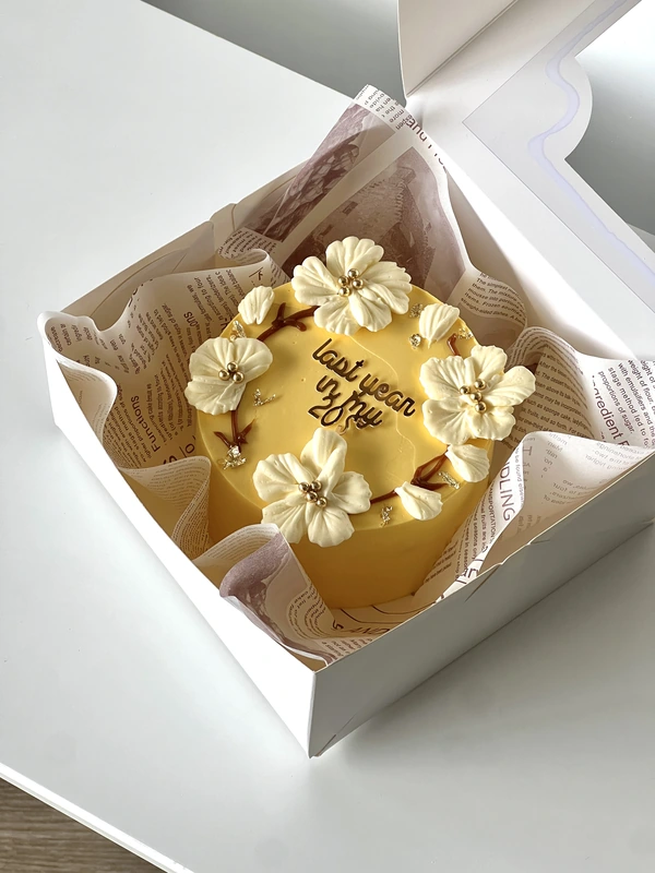 MINI CAKE FLORES SIMPLE